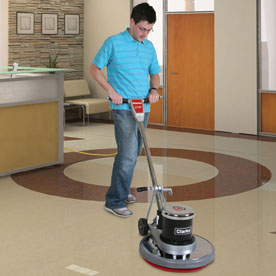 Clarke CFP 170 Floor Buffer Polisher Machine - 17 Inch Pad