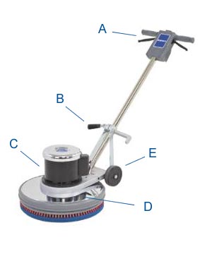 Kent Euroclean SelectLine 20TS Dual Speed Floor Machine