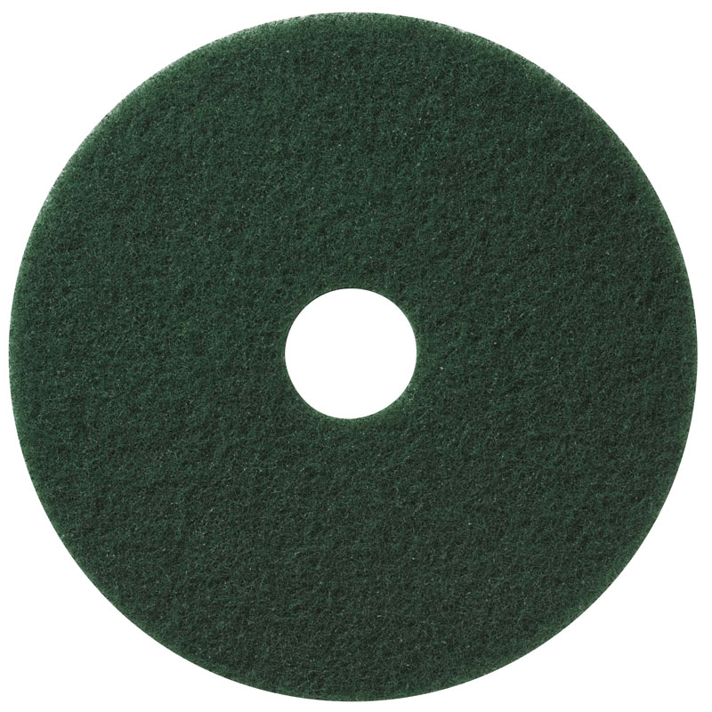 Green Scrubbing Floor Pad - (5) 18