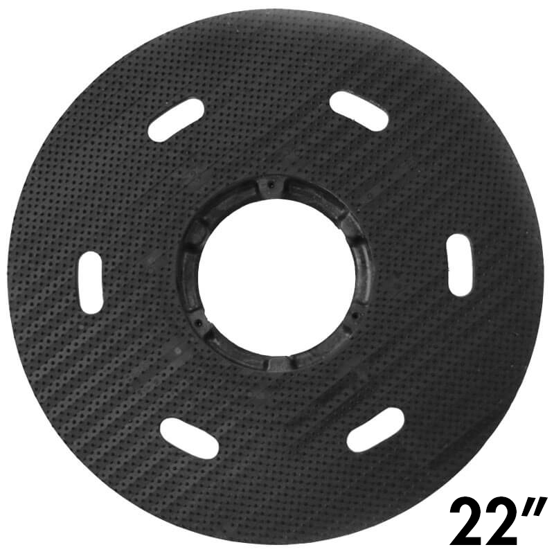 Malish [786722] Floor Machine MIGHTY-LOK® Polymeric Face Pad/Disc Driver - Solid Block - 22" Dia.