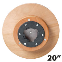 Malish [781020] Floor Machine Heavy Duty Sandpaper Pad/Disc Driver w/ Universal Clutch Plate - 20" Dia.