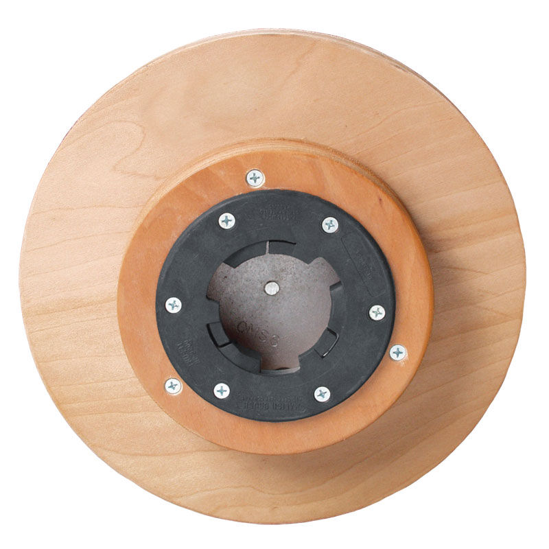 Malish [781019] Floor Machine Heavy Duty Sandpaper Pad/Disc Driver w/ Universal Clutch Plate - 19