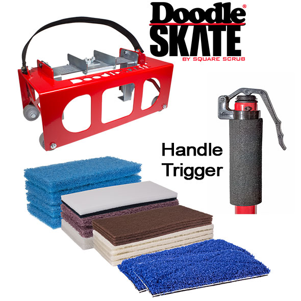 Doodle Scrub Deluxe Floor Preparation Machine Package