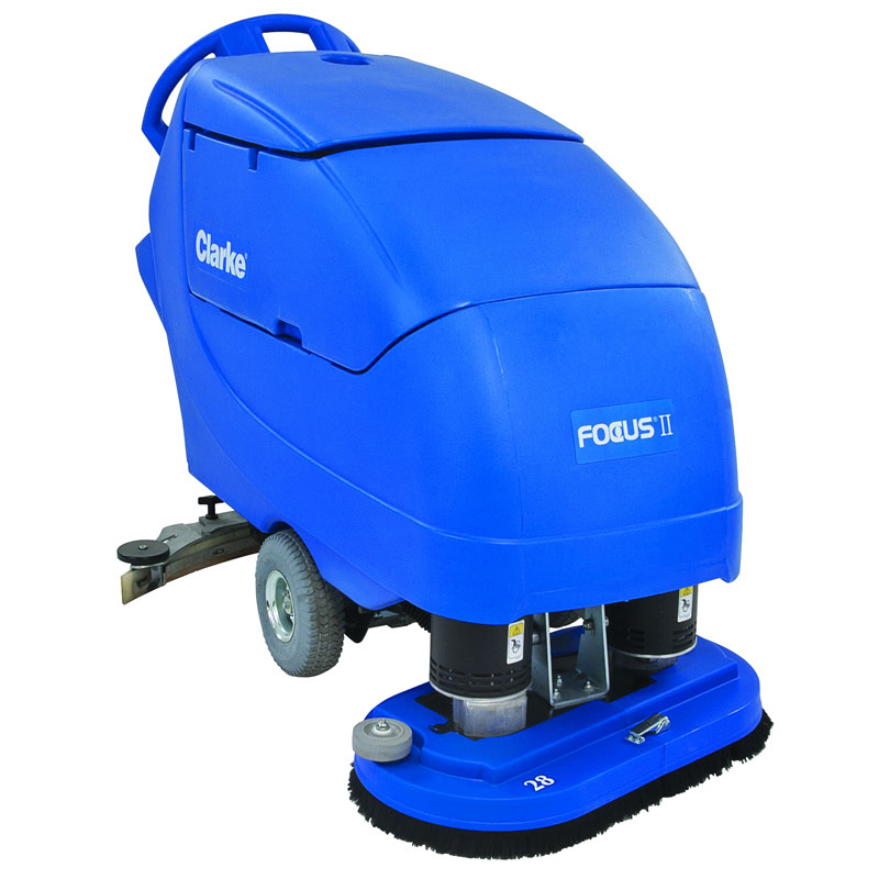 Clarke Battery Operated Automatic Floor Scrubber - Focus II 28 Disc