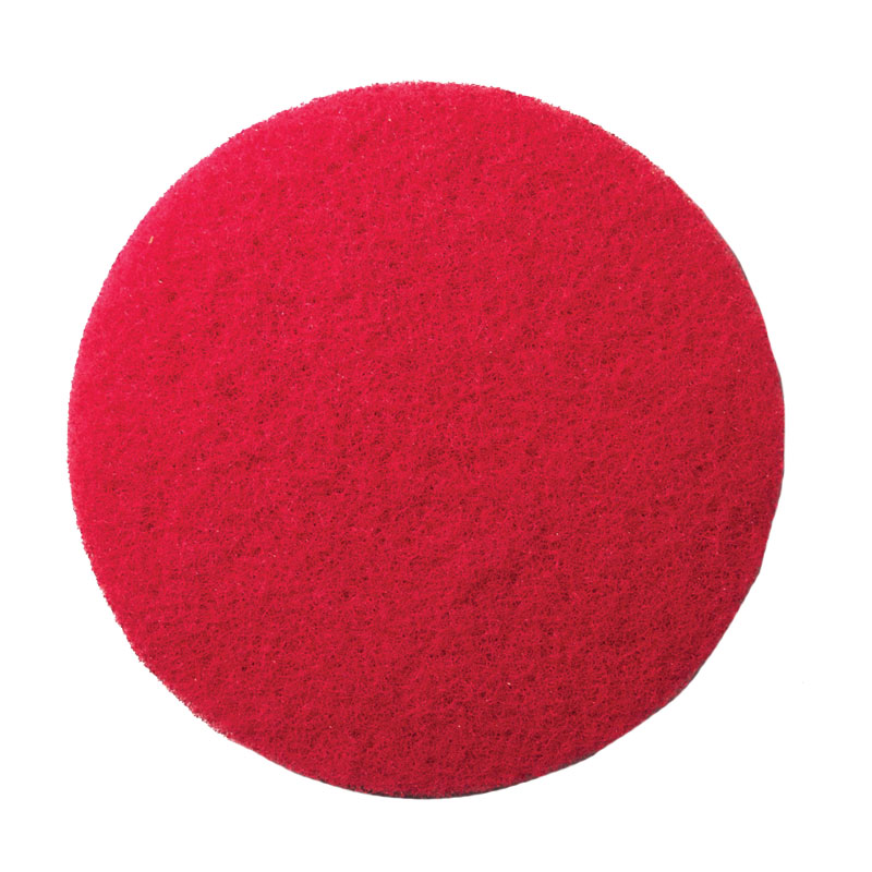 Motor Scrubber MS1064 Buffing Pad - Red - 10 pack