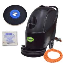 Gym Mat Electric Floor Scrubber Kit - 17" UNO-17GYM                