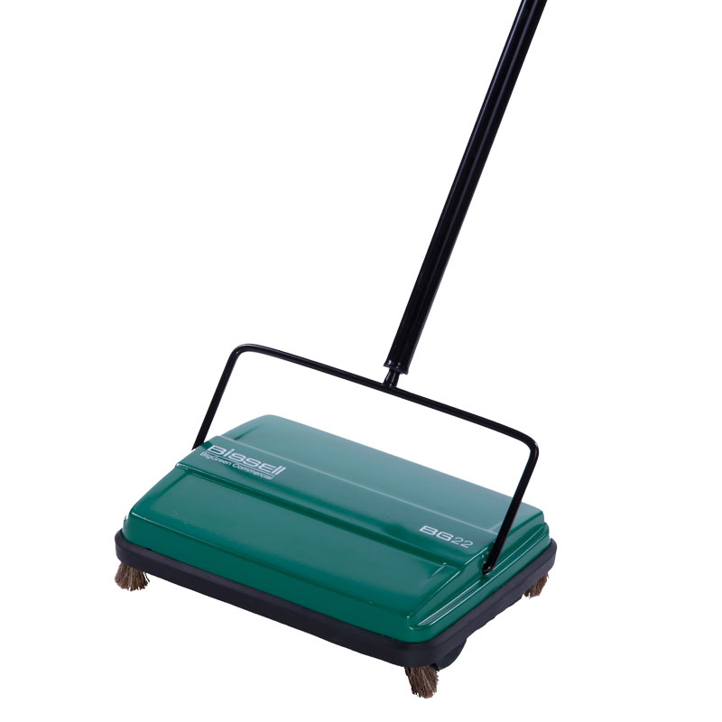 BG22 Foodservice Floor Sweeper - Single Rubber Brush