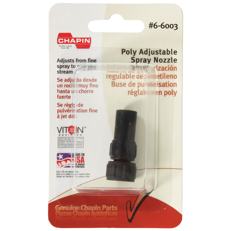 Chapin Adjustable 2-Piece Poly Nozzle