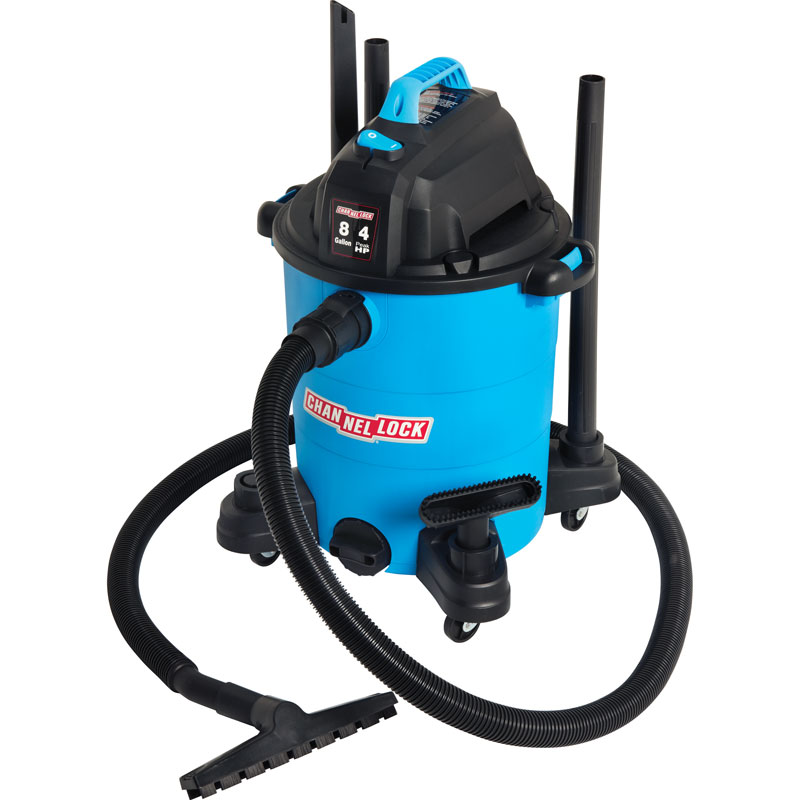 8 Gallon Wet/Dry Vacuum Cleaner - 4 HP