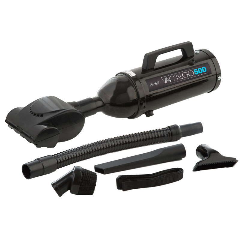 Vac N Go Hi Performance Hand Vac w/ Turbo Brush & 19" Hose UnoClean
