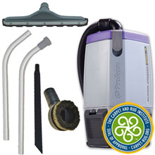 Super Coach Pro 6 Back Pack Vacuum with Hard Surface Floor Kit