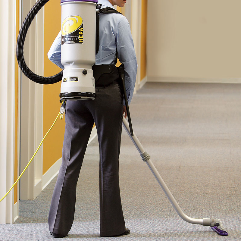 Super CoachVac HEPA Backpack Vacuum 