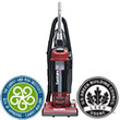 QuietClean Dust Cup HEPA Upright Vacuum - 13" Cleaning Path