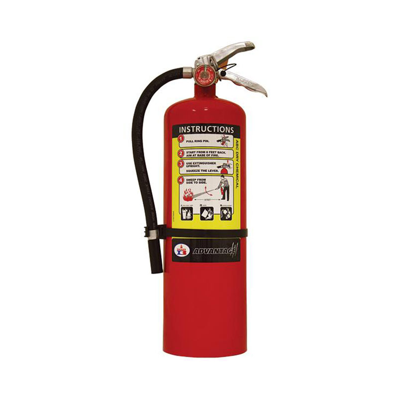 Kidde 10 lbs Multi-Purpose Dry Chemical Fire Extinguisher - Red ADV-10