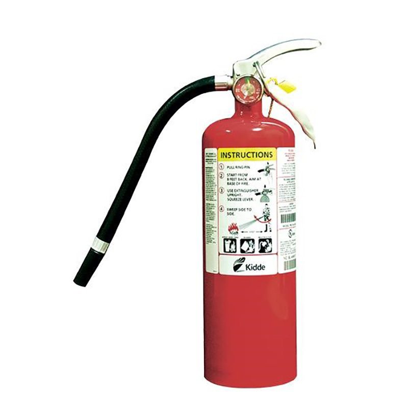 Kidde 5 lbs Multi-Purpose Dry Chemical Fire Extinguisher - Red PRO PLUS 5MP