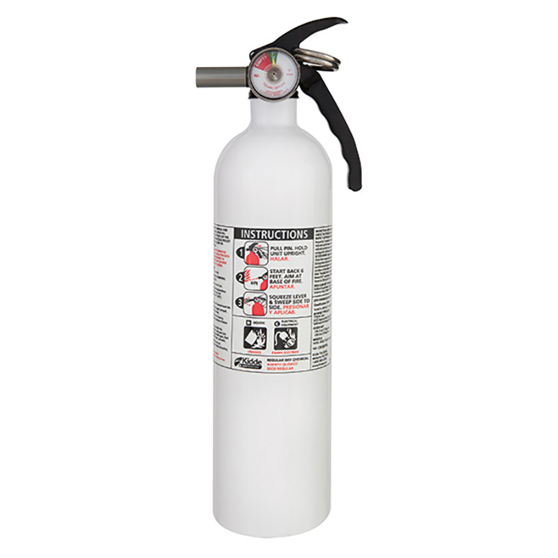 Kidde 2.5 lbs Mariner Dry Chemical Fire Extinguisher - White 10-MAR