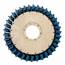 Malish Diamond Devil Grind Tool  CCW Rotation 36 Blades 15 in.  Diameter - Blue MB-50215CCW