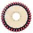 Malish Diamond Devil Shine Tool  CCW Rotation 32 Blades 13 in.  Diameter - Red MB-50813CCW