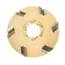 Malish Mastic Demon - Floor Coating Removal  CW Rotation 6 Blades 15 in.  Diameter MB-51015CW