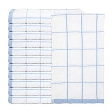 (144) Monarch Brands 15x25 Terry Kitchen Towel - Blue  KT-BLUE