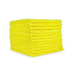 Monarch Brands 16"x16" Microfiber Cloth - Yellow - 49 Gram M915100Y