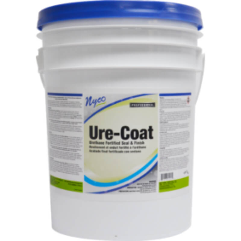 (4) Nyco Ure-Coat Urethane Fortified Seal & Finish 48 oz Acrylic Scented - Opaque White NL154-G4