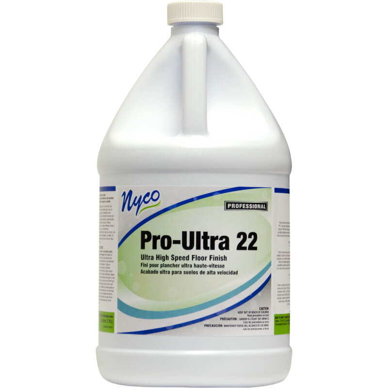 (4) Pro-Ultra 22 Ultra High Speed Floor Finish NL175-G4