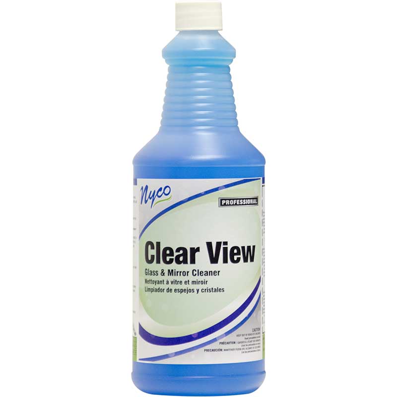 (12) Clear View Glass & Mirror Cleaner 32 oz NL851-Q12