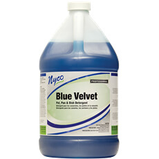 (4) Blue Velvet Pot, Pan & Dish Detergent NL316-G4