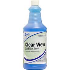 (12) Clear View Glass & Mirror Cleaner 32 oz NL851-Q12