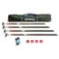 ZipWall ZP4 ZipPole Spring Loaded Pole Dust Barrier Temporary Wall System - (4) 4 Packs ZIP-ZP4-CS