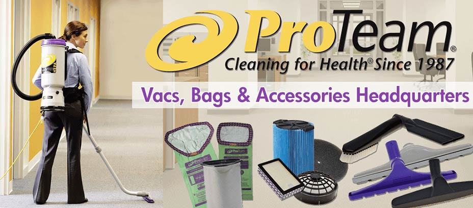 ProTeam Backpack Vacuum Cleaners