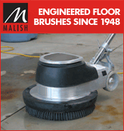 Malish Floor Machine Brushes, Pads, Pad Drivers, Disc Drivers, Clutch Plates & Pad Centering Devices