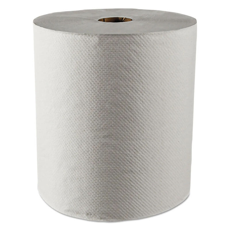 SCOTT Recycled Hard Roll Towels, White, 8 x 800ft KCC01052                                          