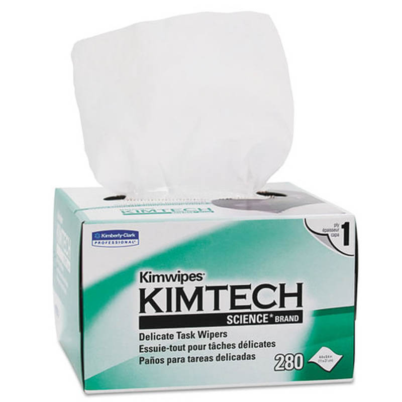Kimwipes Delicate Task Wipers, 1-Ply - (30) 280 Wipes KCC34120                                          