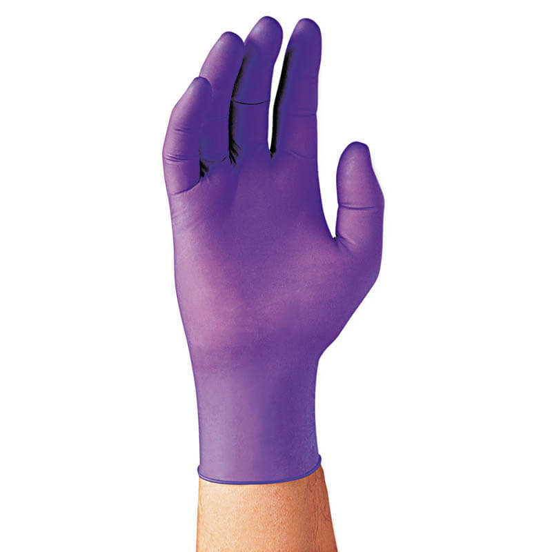 PURPLE NITRILE Exam Gloves, Large, Purple KCC55083                                          