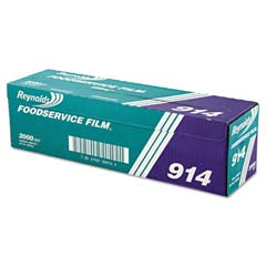 PVC Film Roll w/Cutter Box, 18