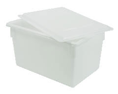 Food/Tote Boxes, 21.5gal, White RCP3501WHI                                        