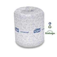 Universal Bath Tissue, 2-Ply, White, 4 x 3.75 Sheet, 500 Sheets/Roll TRKTM1616S               