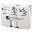 High-Density Can Liner, 40 x 48, 45-Gallon, 17 Micron, Clear, 25/Roll IBSS404817N                                       