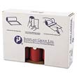 Low-Density Can Liner, 40 x 46, 45-Gallon, 1.30 Mil, Red, 20/Roll IBSSL4046R                                        