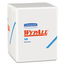 WYPALL X60 Washcloths, White - (8) 70 Cloths KCC41083                                          