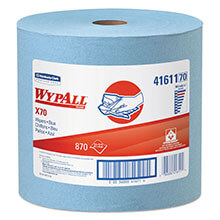 WYPALL X70 Wipers, Jumbo Roll, Blue, 870/Roll KCC41611                                          