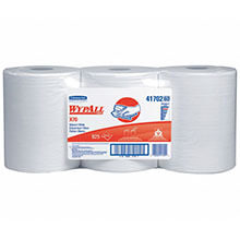 WYPALL X70 Wipers, Centerpull Roll, 9 4/5 x 13 2/5, White, 275/Roll KCC41702                                          