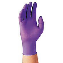 PURPLE NITRILE Xtra Exam Gloves, Large, 12 in Length, 50/Box KCC50603                                          