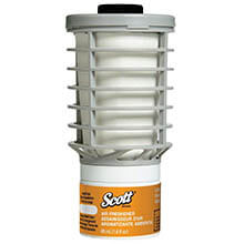 SCOTT Continuous Air Freshener Refill, Citrus, 1.623oz, Cartridge KCC91067