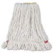 Web Foot Wet Mop Heads, Shrinkless, White, Small, Cotton/Synthetic RCPA211WHI                                        
