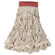 Swinger Loop Wet Mop Heads, Cotton/Synthetic, White, Large RCPC153WHI                                        