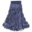 Swinger Loop Wet Mop Heads, Cotton/Synthetic, Blue, X-Large RCPC154BLU                                        
