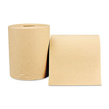 Nonperforated Paper Towel Roll, 8 x 800', Natural WIN1280                                           